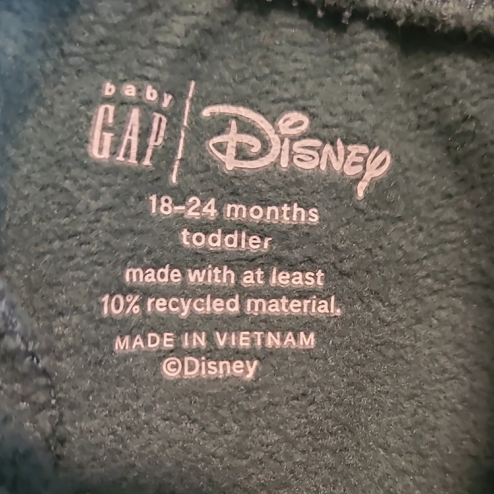 Baby GAP Disney Green Kids Sweatpants with Mickey Patch - Picture 8 of 9
